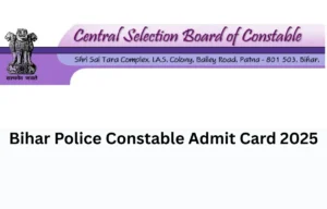 Bihar Police Constable Admit Card 2025