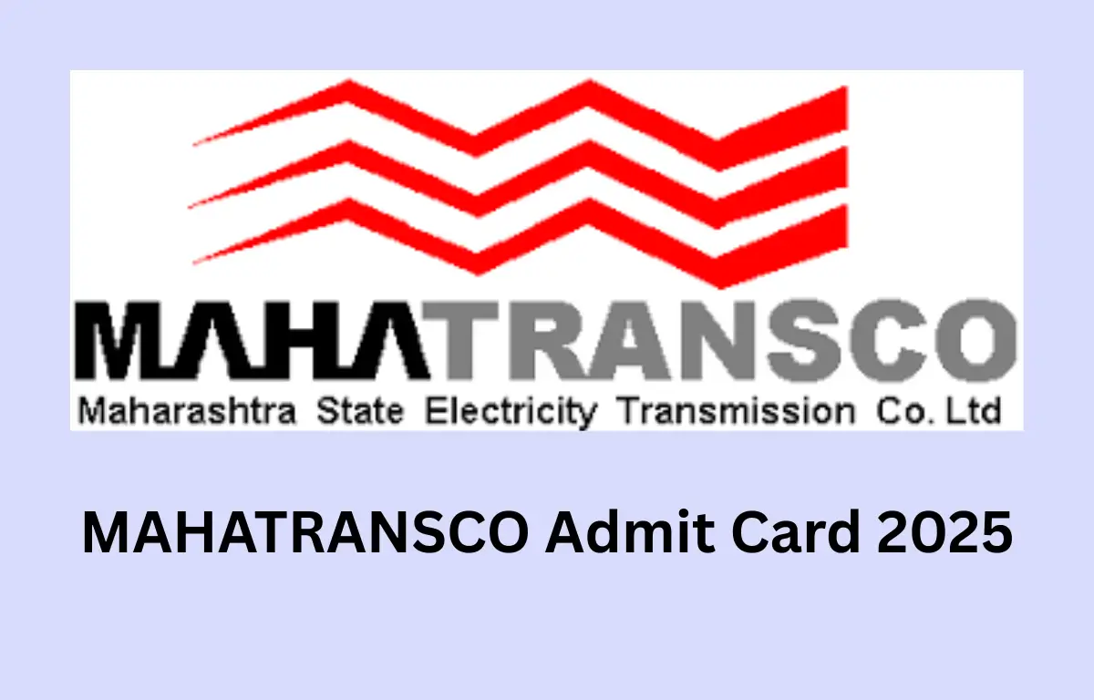 MAHATRANSCO Admit Card 2025
