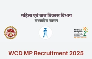 WCD MP Recruitment 2025