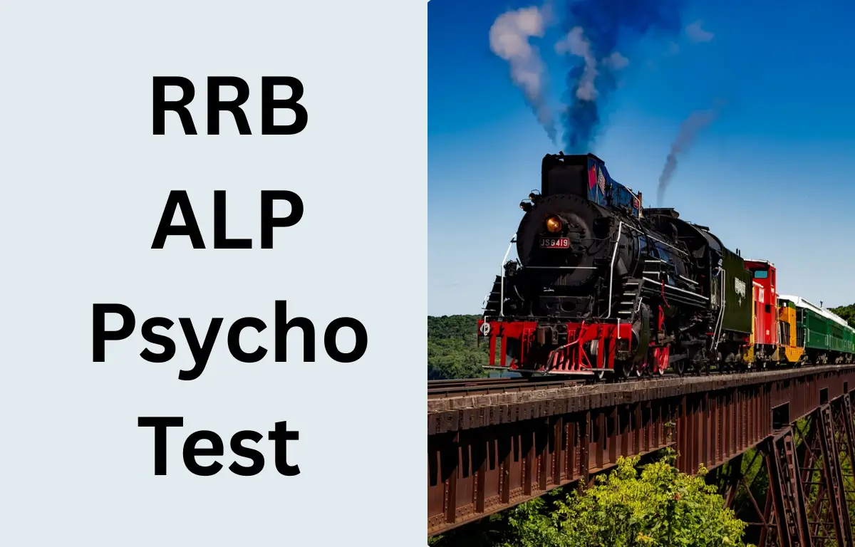 RRB ALP Psycho Test