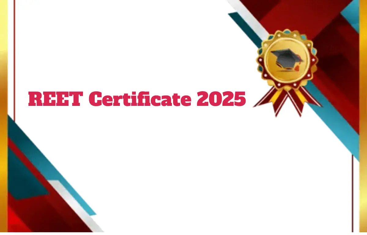 REET Certificate