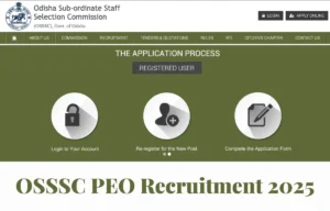 OSSSC PEO Recruitment 2025