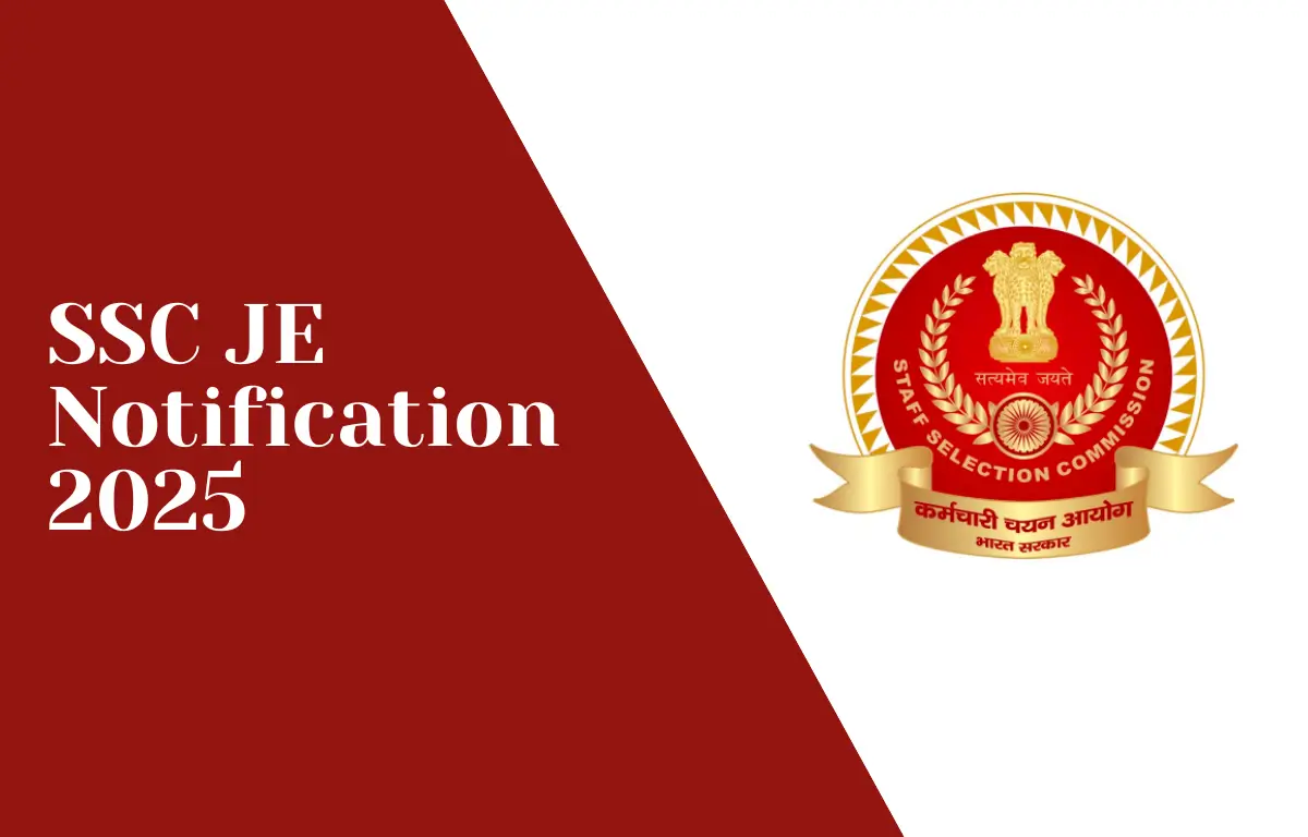 SSC JE Notification 2025