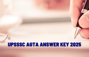 UPSSSC AGTA Answer Key 2025 Soon, Question Paper PDF
