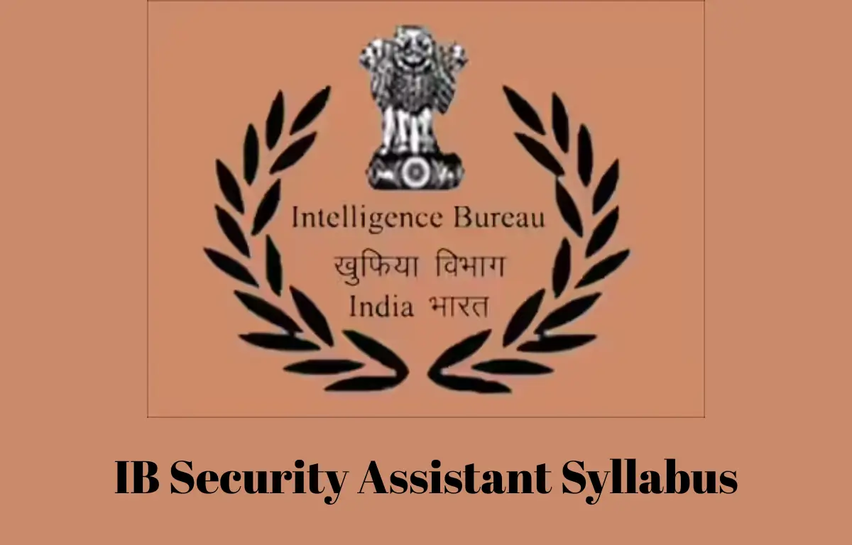 IB Security Assistant Syllabus