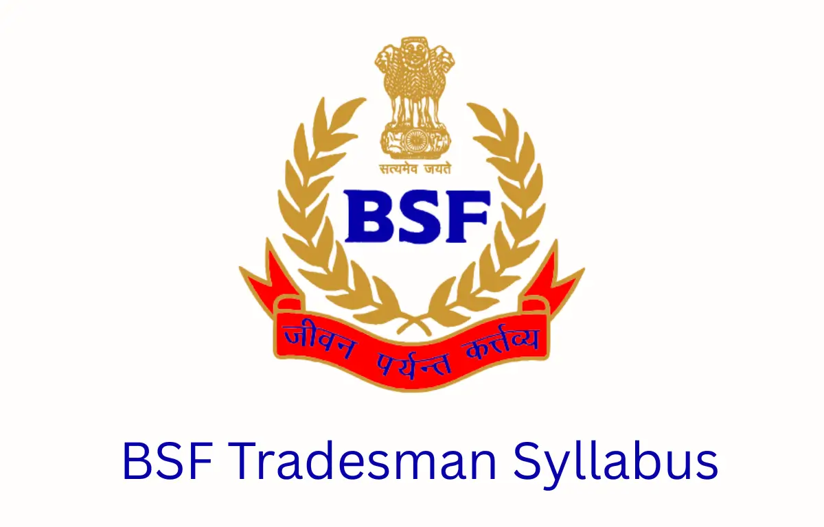 BSF Tradesman Syllabus