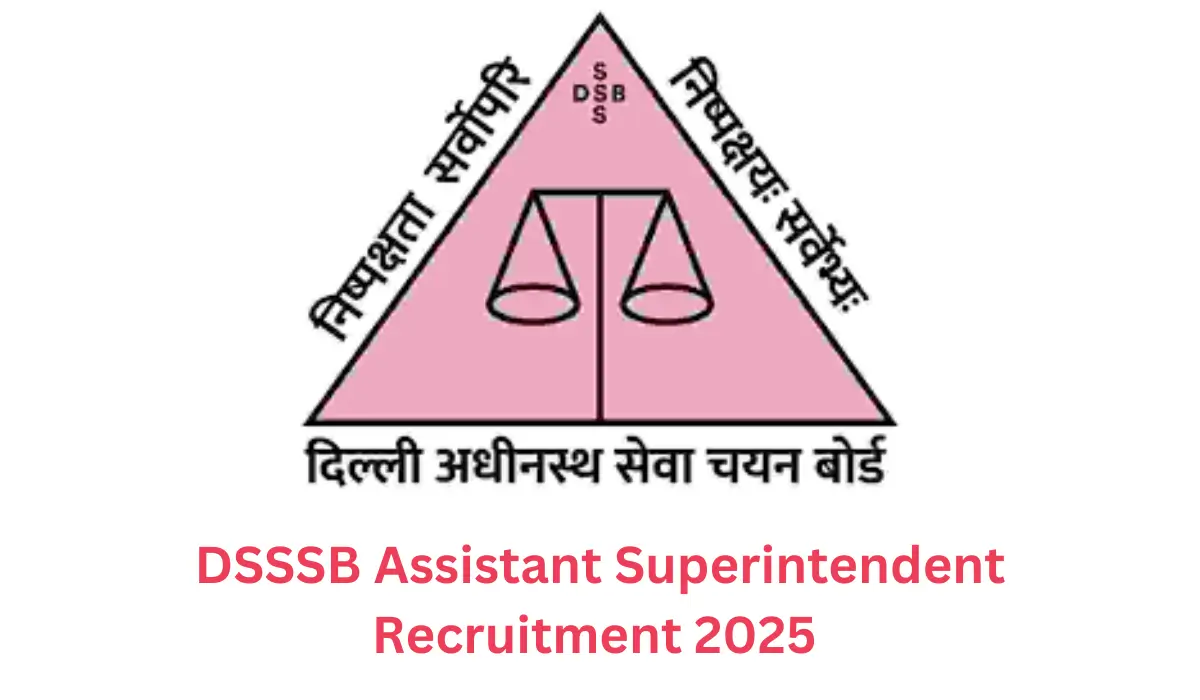 DSSSB Assistant Superintendent