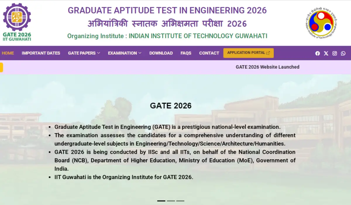 GATE 2026 Registration