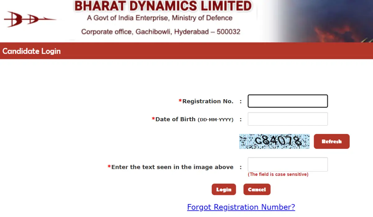 BDL Trainee Engineer Admit Card 2025