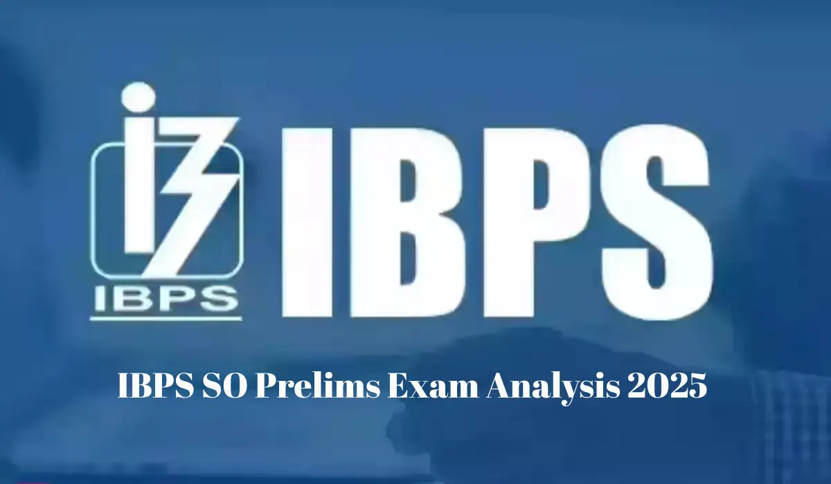 ibps so prelims exam analysis