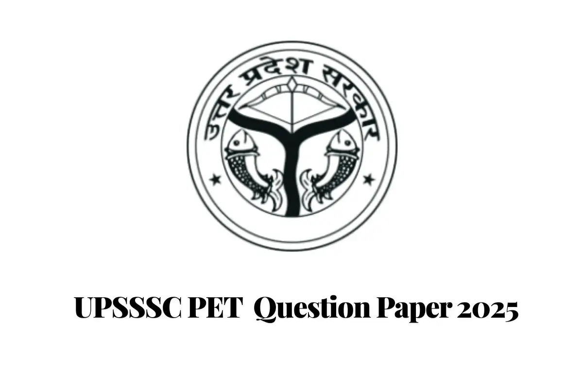 upsssc pet question paper 2025