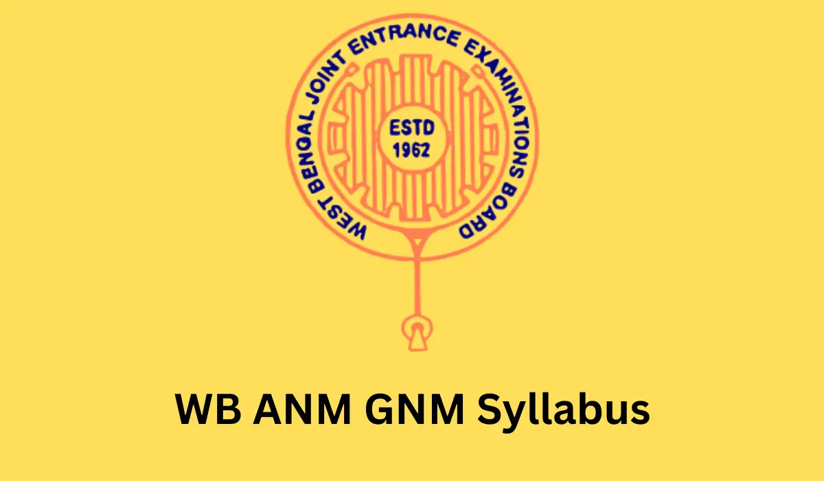 wb anm gnm syllabus