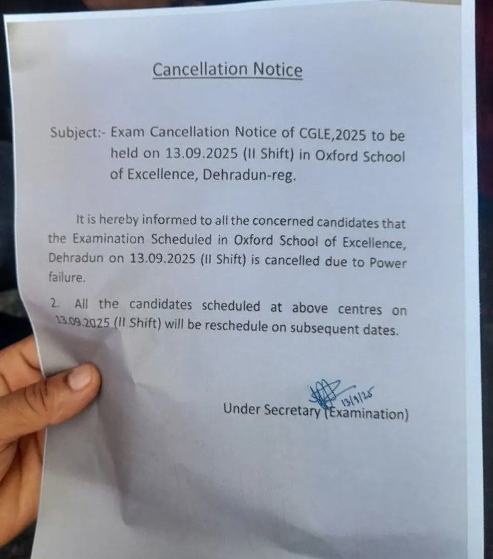 SSC CGL 2025 Exam Cancelled at Multiple Centres, Check Exam Issues and Centres List_6.1