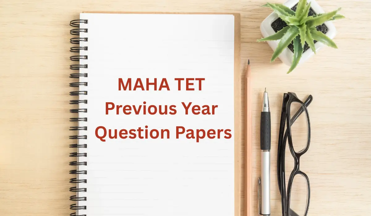 MAHA TET Previous Year Question Papers