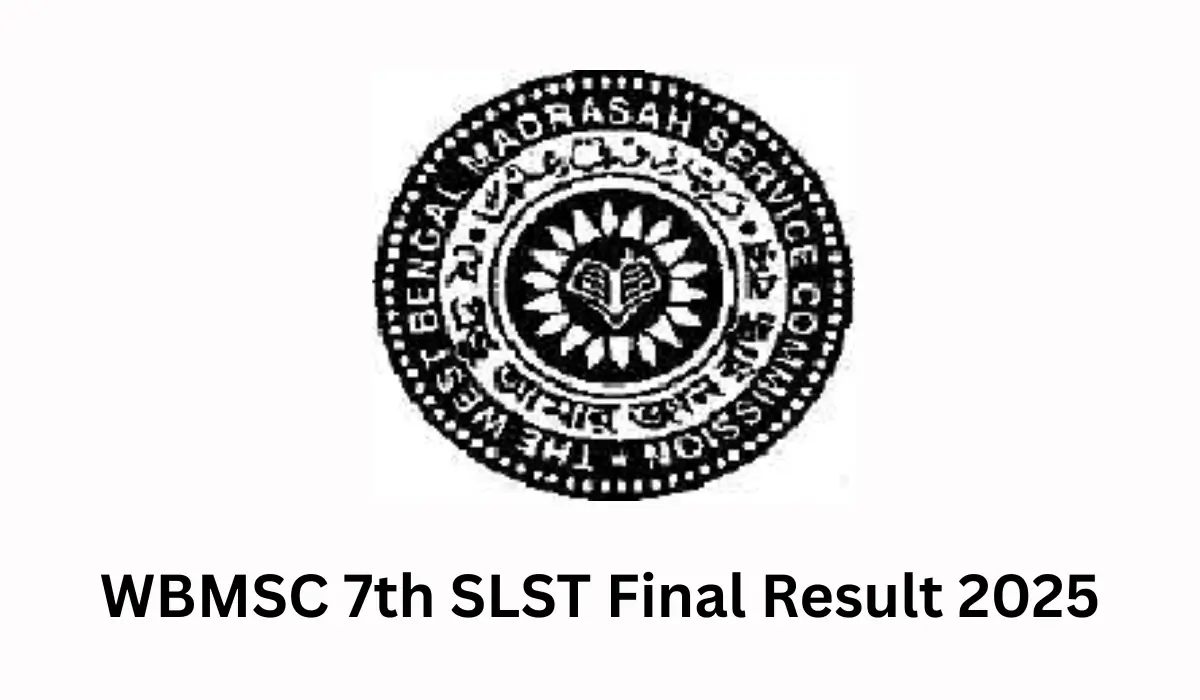 WBMSC 7th SLST Final Result 2025
