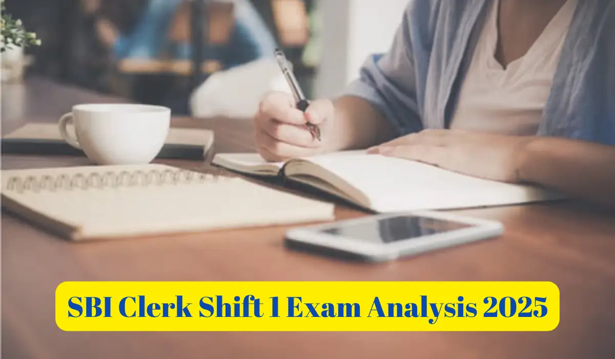 SBI Clerk Exam Analysis 27 Sept 2025