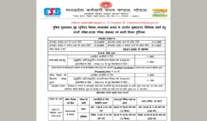 mp police si notification