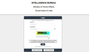 IB SA Motor Transport City Intimation 2025