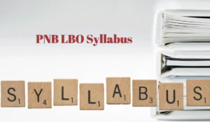 pnb lbo syllabus