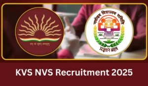 kvs nvs recruitment 2025