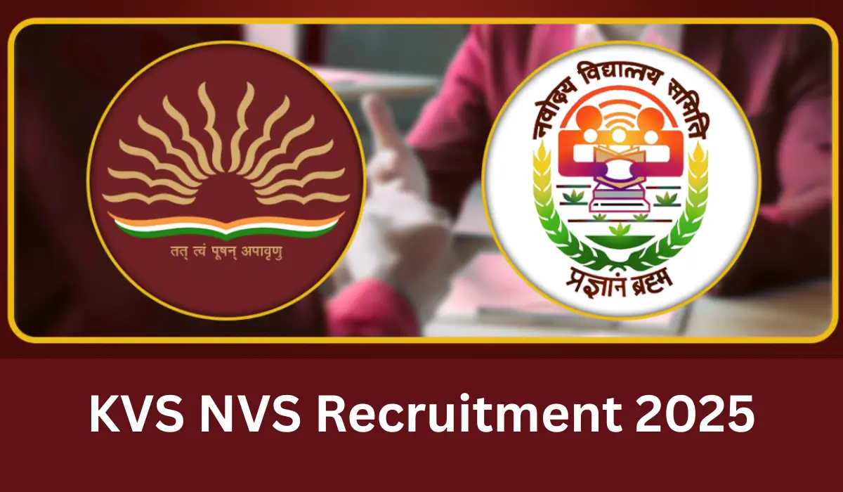 kvs nvs recruitment 2025