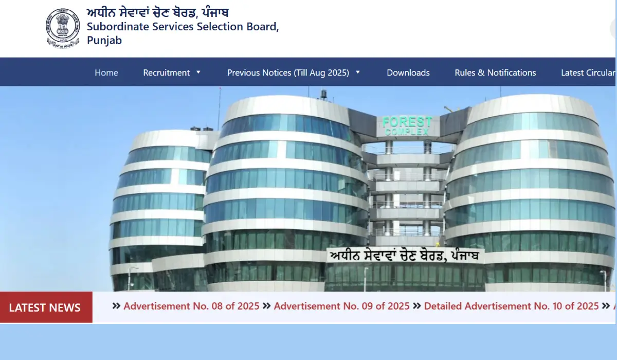 PSSSB Group D Recruitment 2025