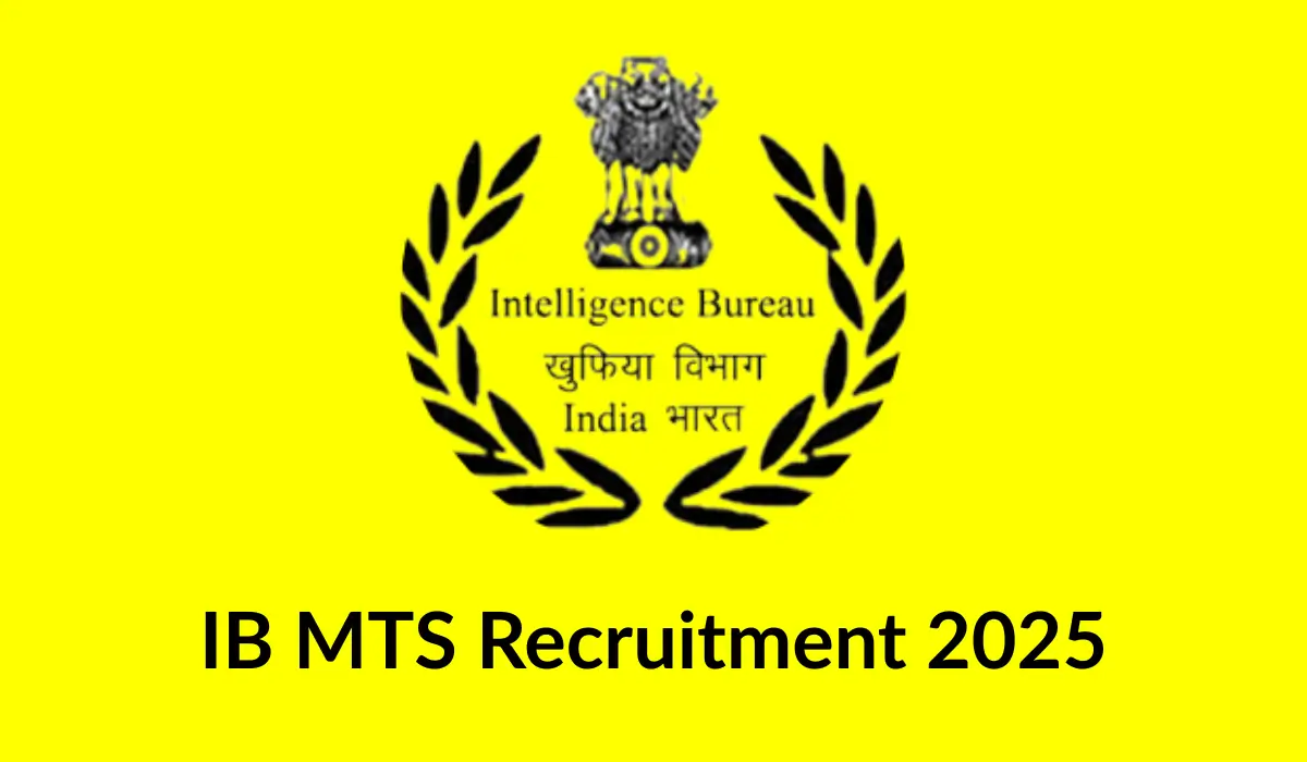 IB MTS Recruitment 2025