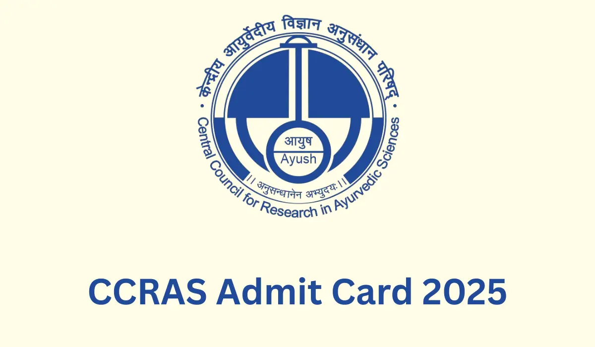 ccras admit card 2025