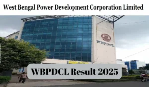 WBPDCL Result 2025