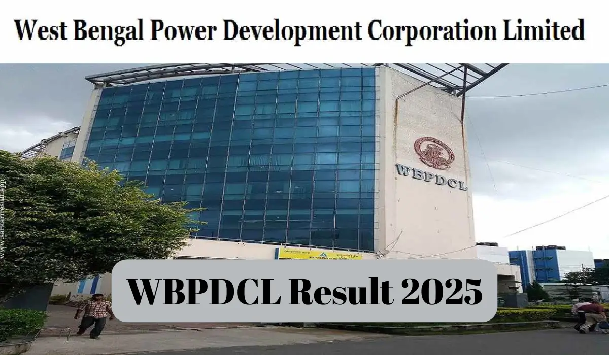 WBPDCL Result 2025