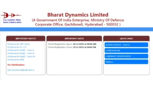 BDL MT Recruitment 2025