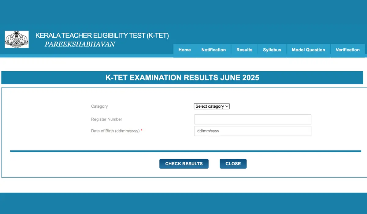KTET Result 2025