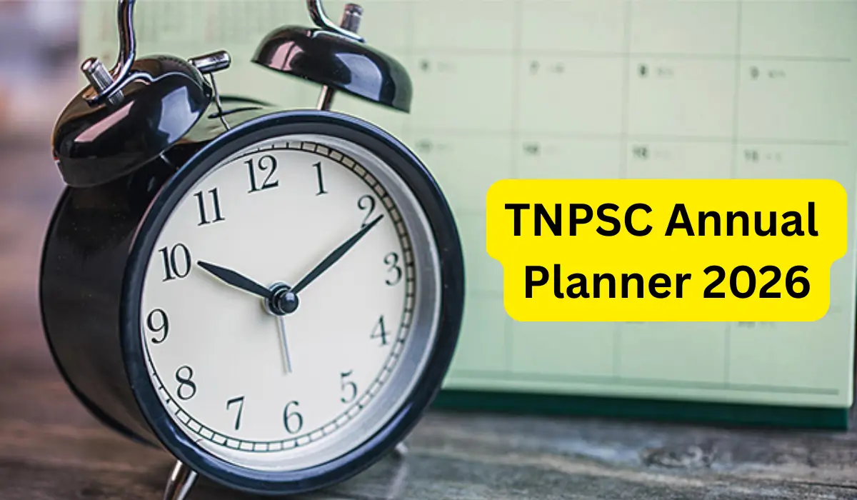 TNPSC Annual Planner 2026