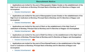 bombay high court recruitment 2025
