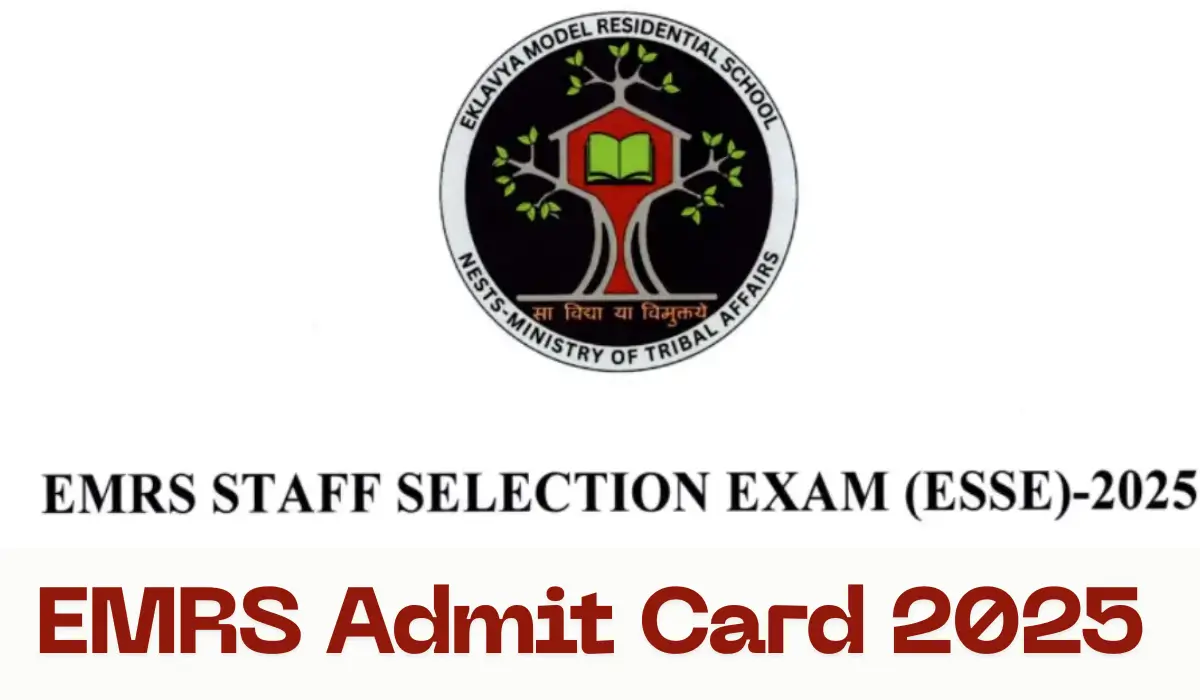emrs admit card 2025