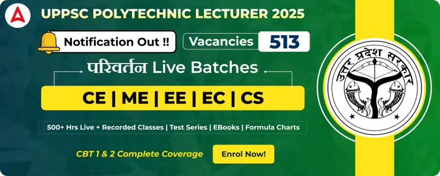 UP Polytechnic Lecturer Notification 2025 Out for 513 Vacancies_3.1