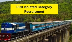 rrb isolated category recruitment