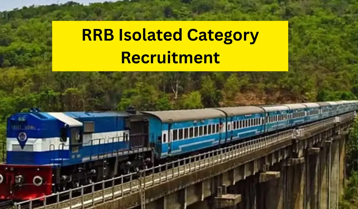 rrb isolated category recruitment