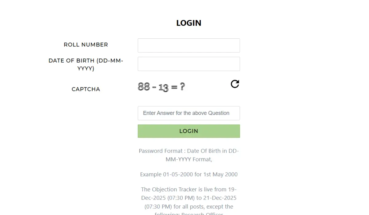 CCRH Answer Key 2025