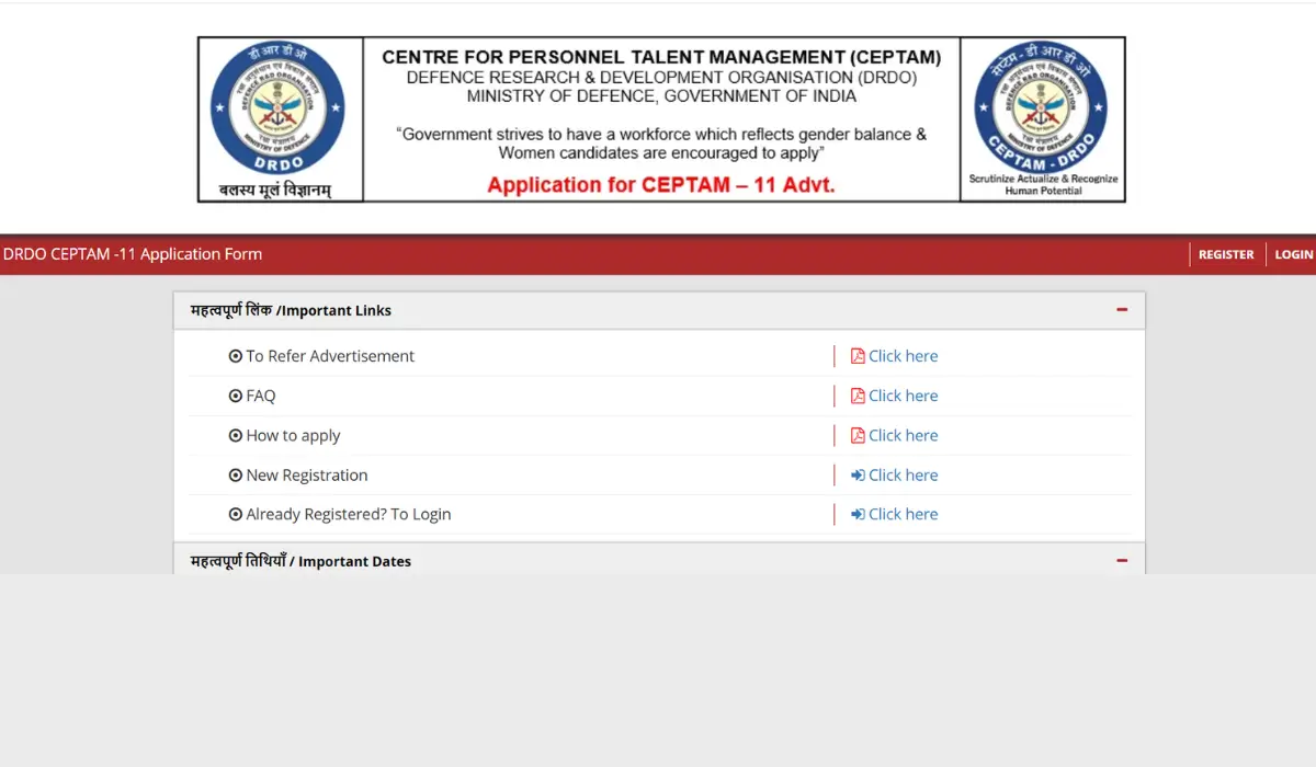 DRDO Recruitment Apply Online 2025-26