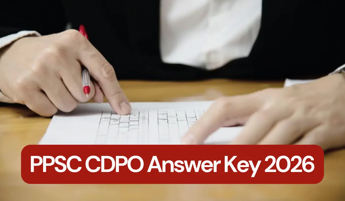 ppsc cdpo answer key