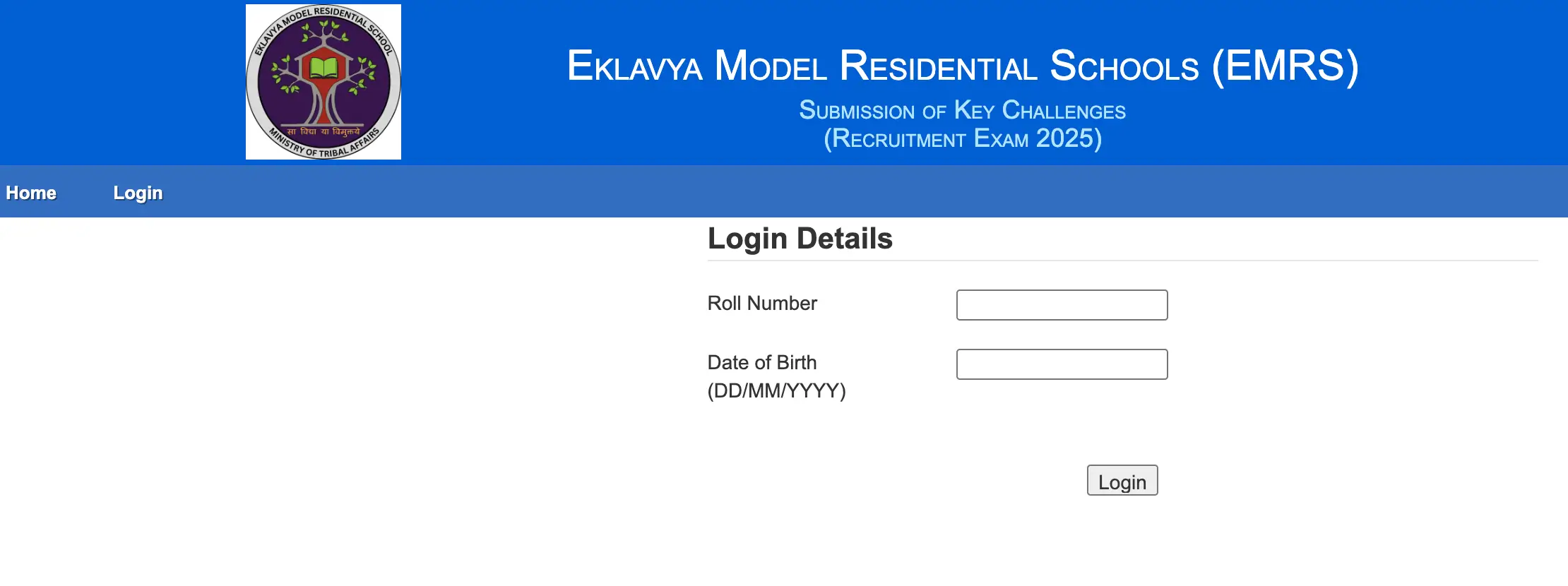 EMRS Recruitment Answer Key 2025 Out, Raise Objection Link Active_4.1