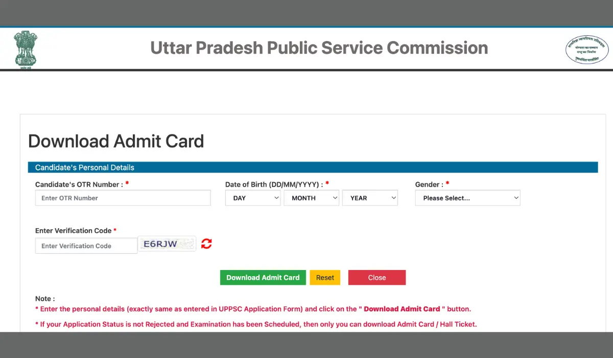 UP LT Grade Admit Card 2026