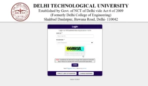 DTU Delhi Non-Teaching Admit Card 2026