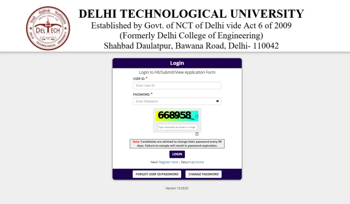 DTU Delhi Non-Teaching Admit Card 2026