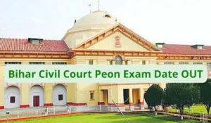 bihar civil court exam date