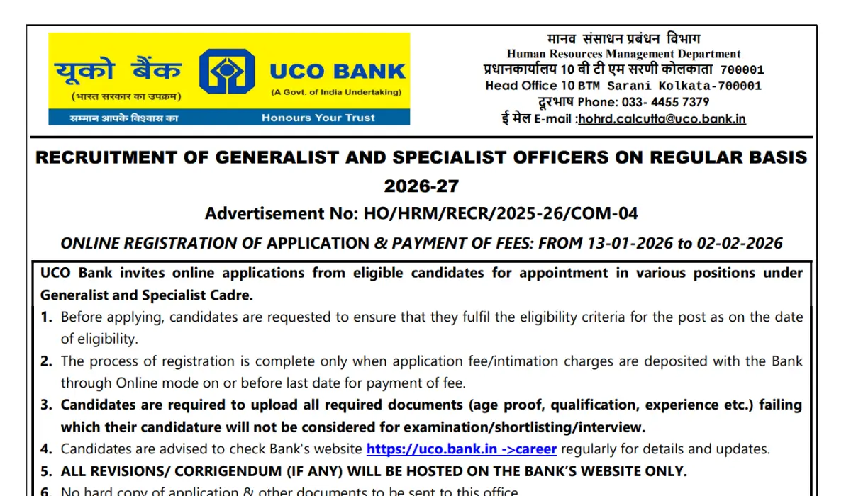 uco bank