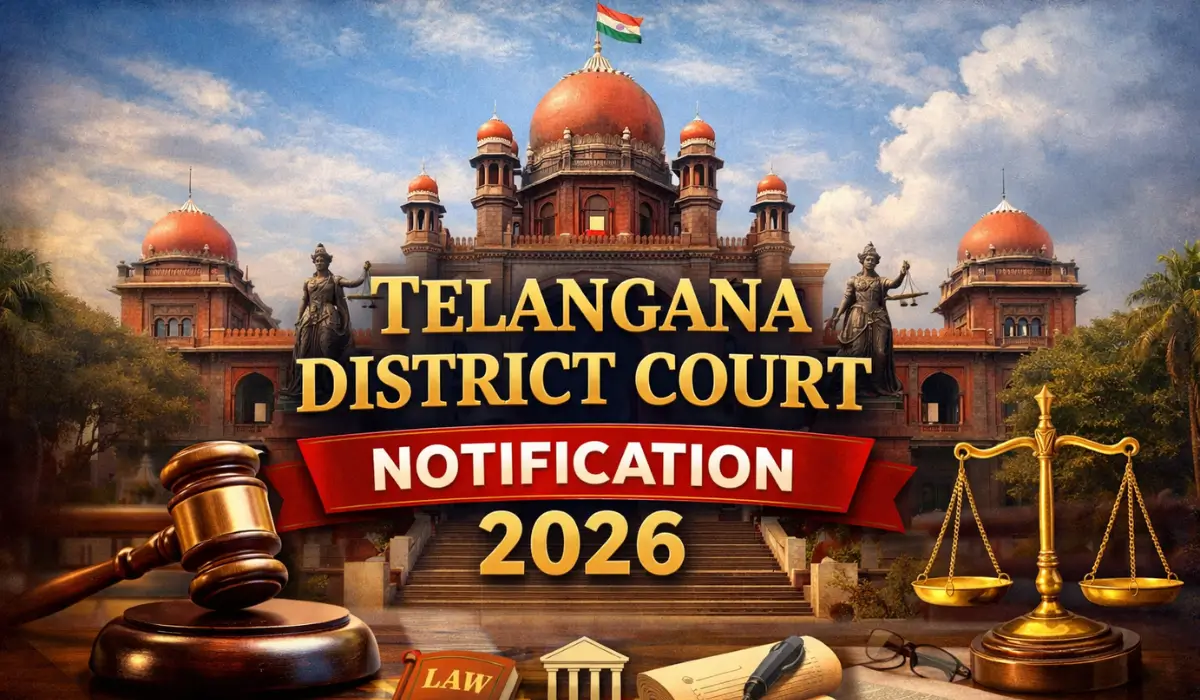 telangana district court recruitment