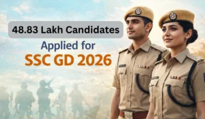 48.83 lakh candidates applied