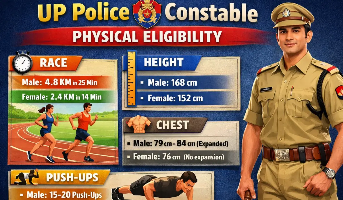 UP Police Constable Physical Eligibility